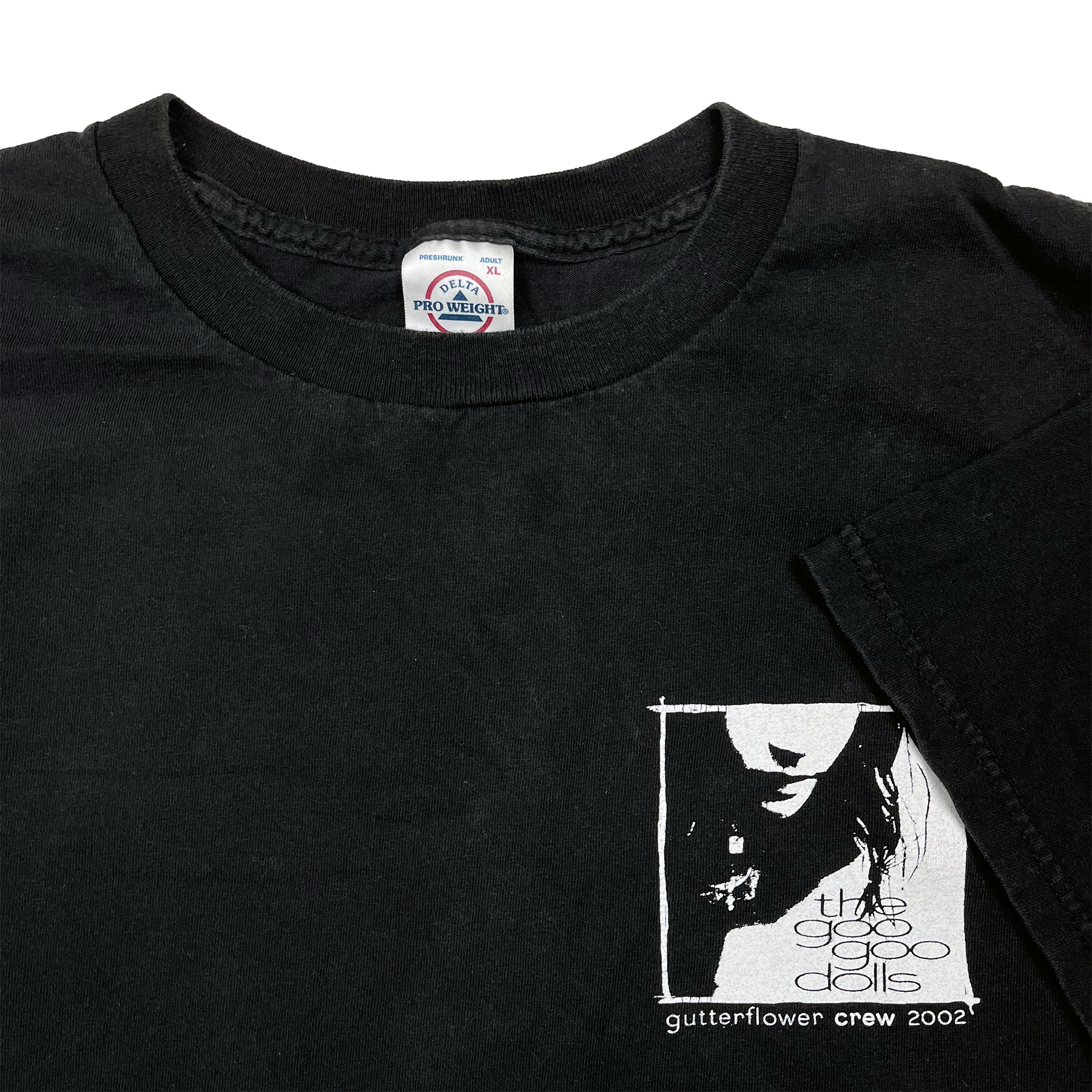 Vintage 2002 Goo Goo Dolls Gutterflower Crew Tee