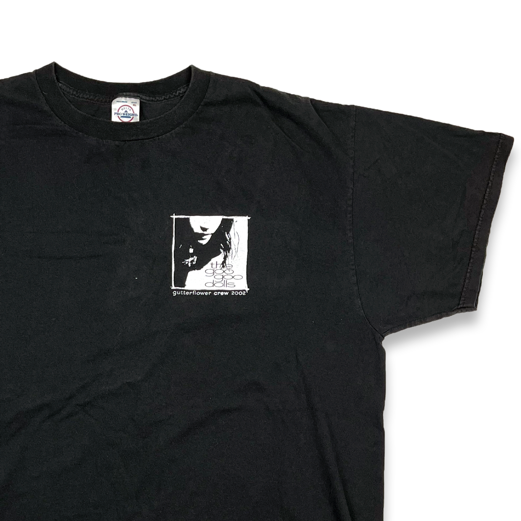 Vintage 2002 Goo Goo Dolls Gutterflower Crew Tee
