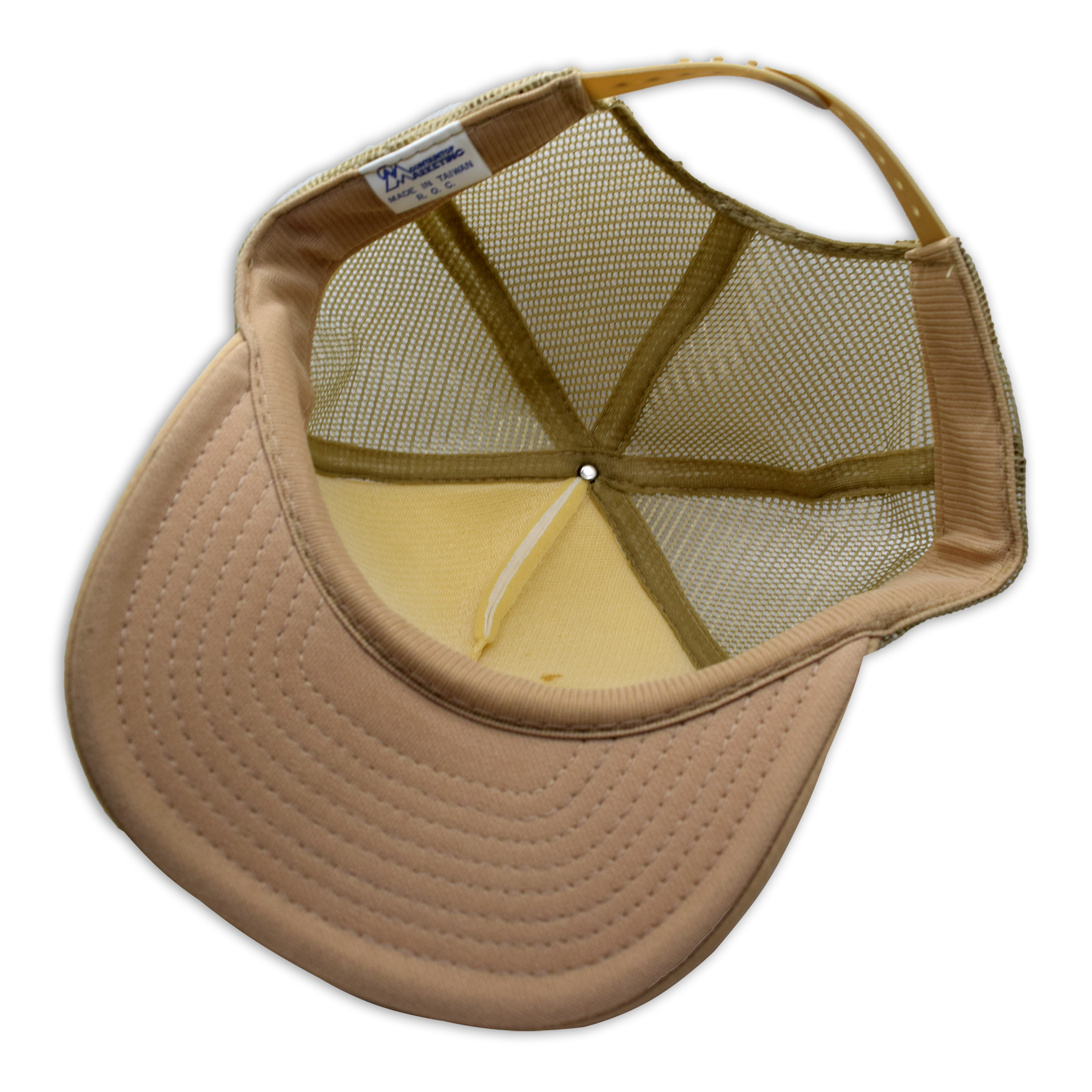 Vintage Embroidered Elk Trucker Hat