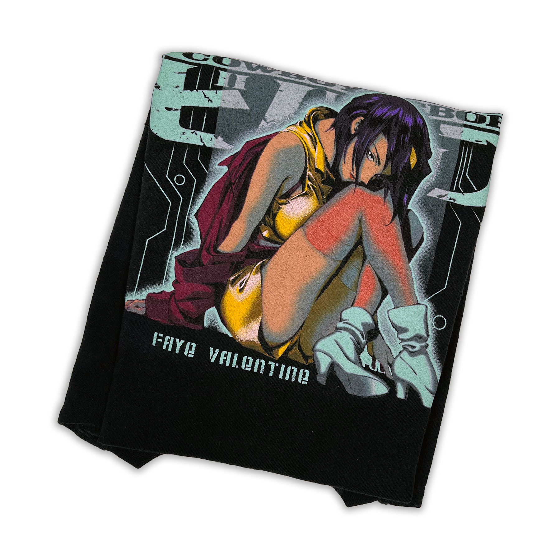Vintage Cowboy Bebop Faye Valentine ODM Thrashed Tee