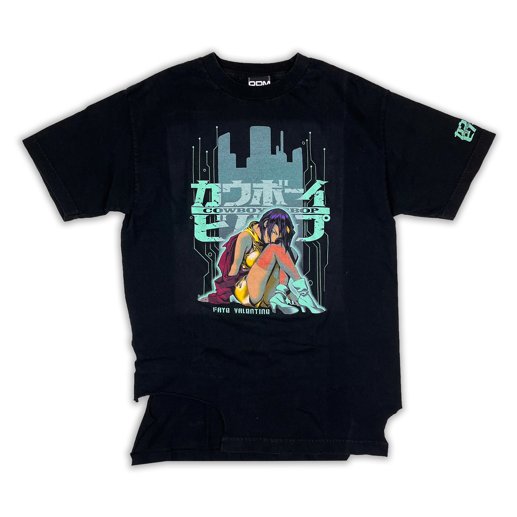 Vintage Cowboy Bebop Faye Valentine ODM Thrashed Tee