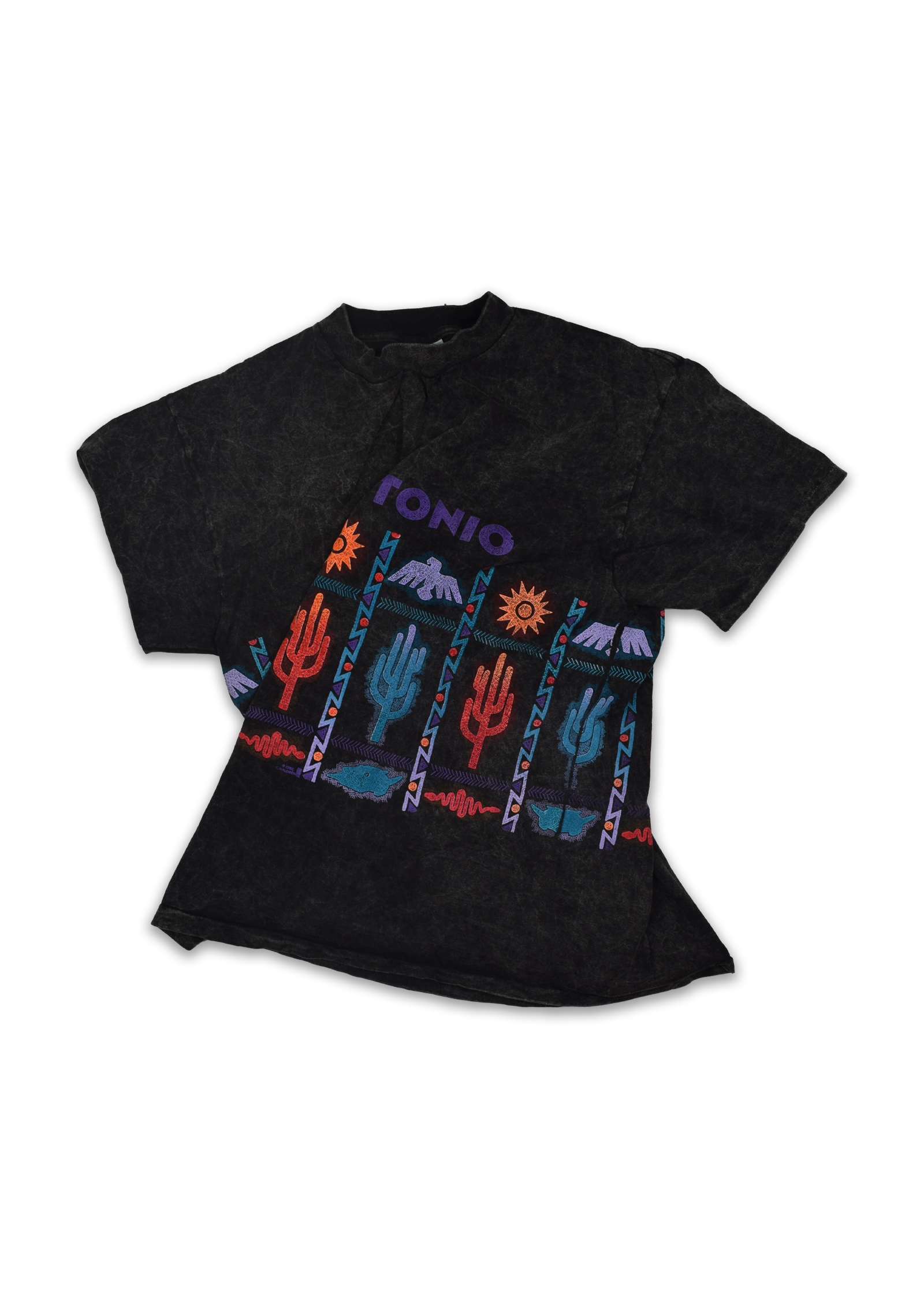 Vintage 1992 San Antonio Texas AOP Desert Tee