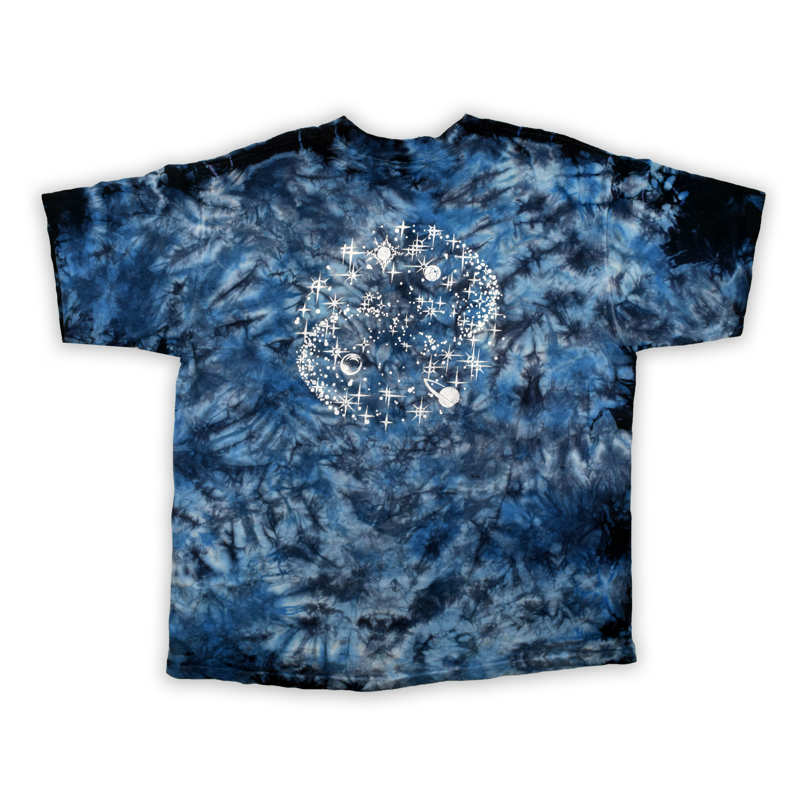Vintage 1993 Grateful Dead Era Tie Dye Alien Galaxy Tee