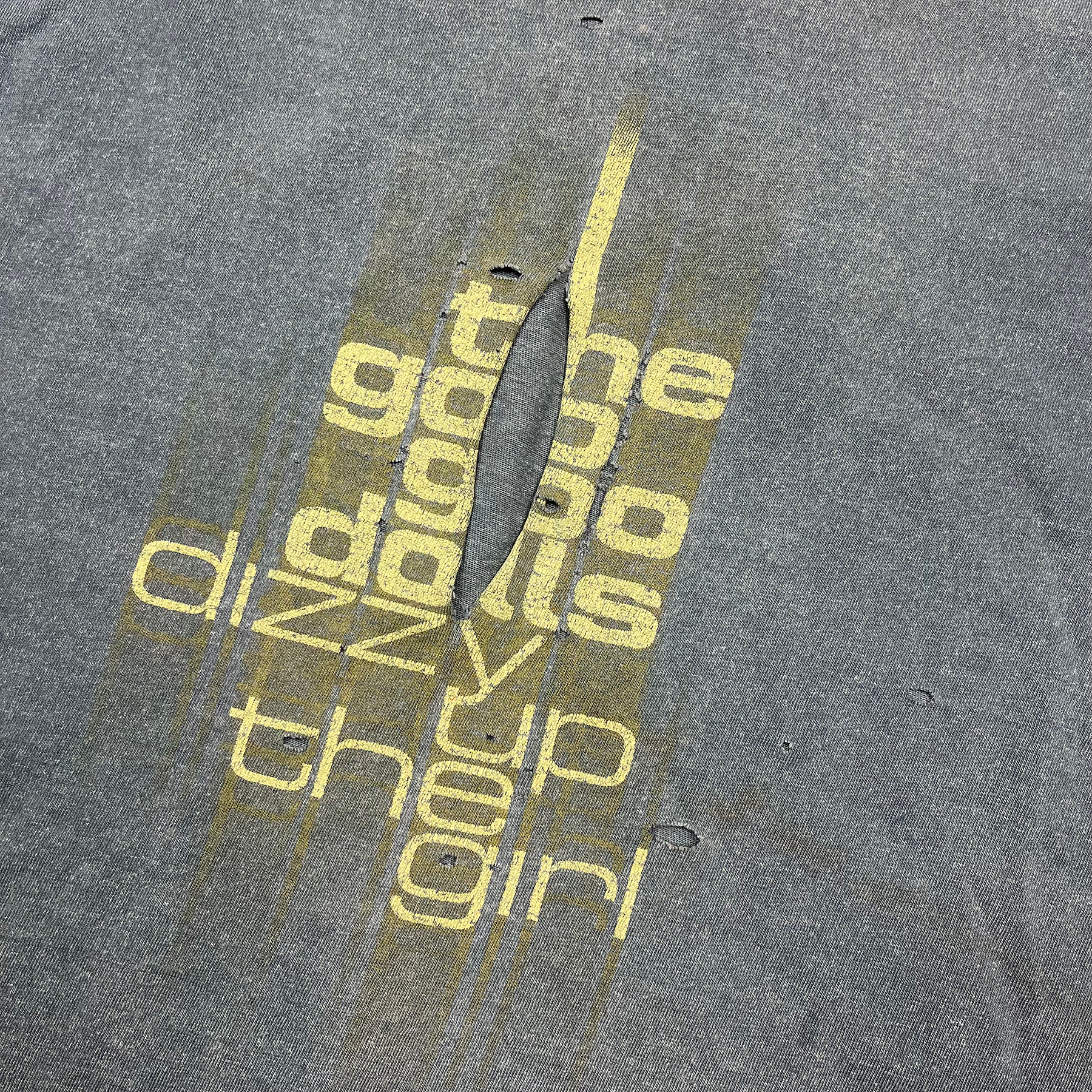 Vintage 1998 Goo Goo Dolls Dizzy Up The Girl Thrashed Promo Tee
