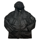 Gosha Rubchinskiy Faux Fur Leather Jacket