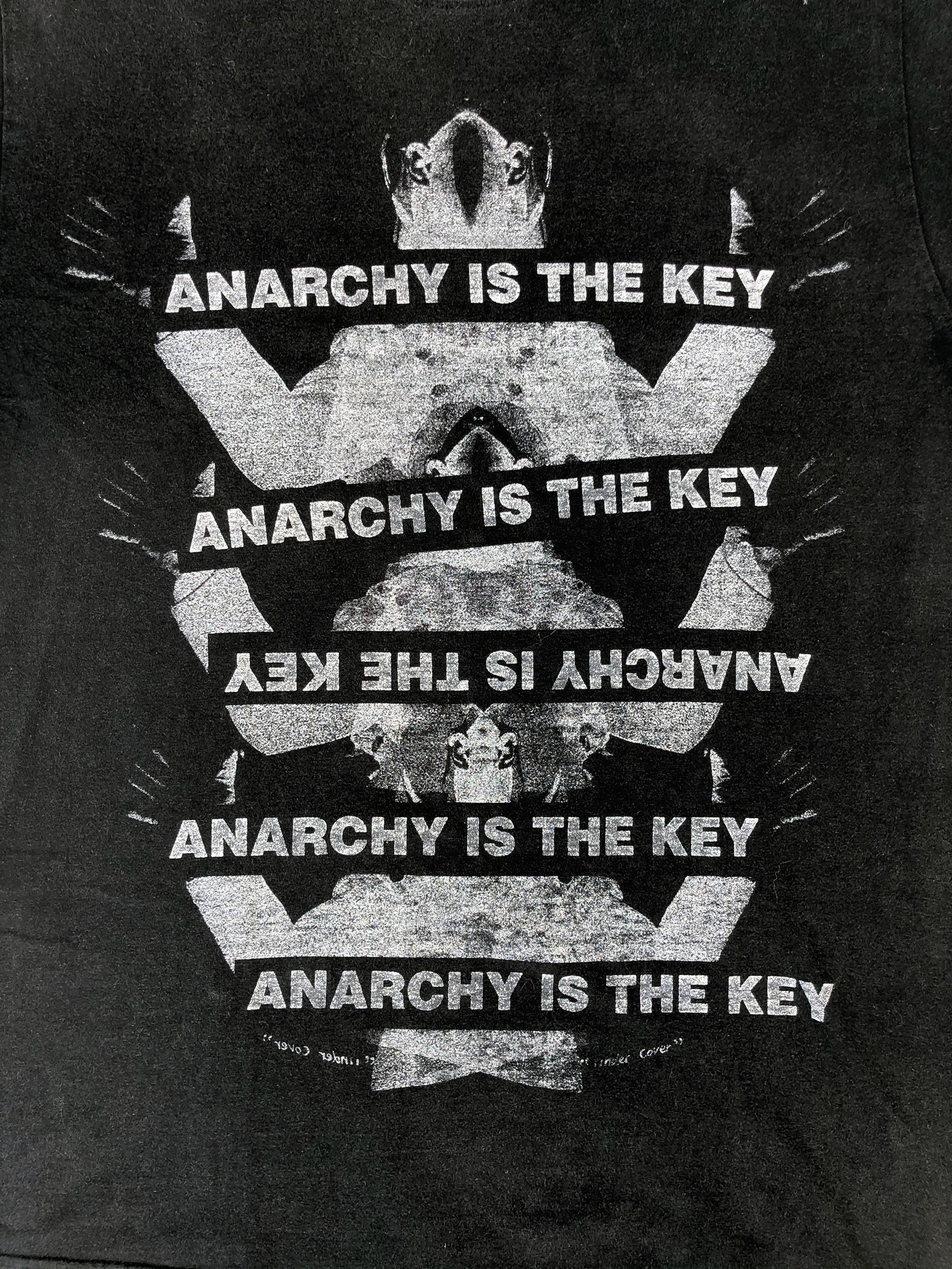 Undercover AW05 'Anarchy Is The Key' Tee
