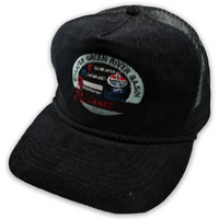 Vintage 90s Green River Basis Corduroy Trucker Hat