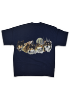Vintage 1990s Rocky Mountain National Park Wolf Tee