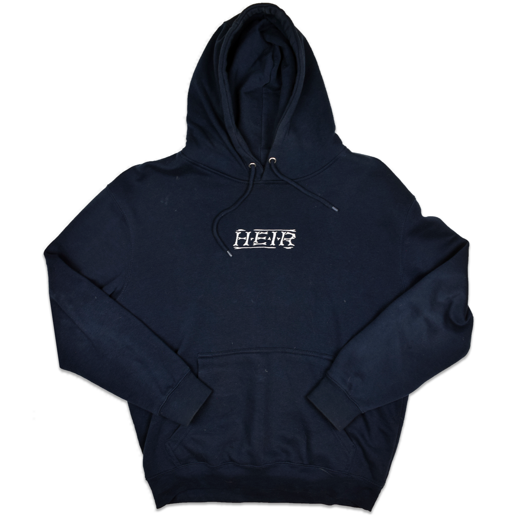 Heir Portland SS20 Navy Bones Logo Hoodie