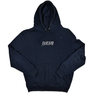 Heir Portland SS20 Navy Bones Logo Hoodie