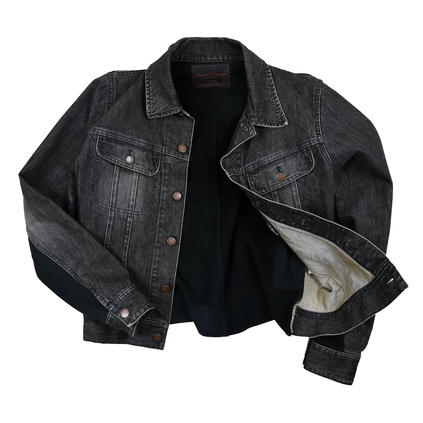 Undercover AW03 Paper Doll Hybrid Denim Jacket