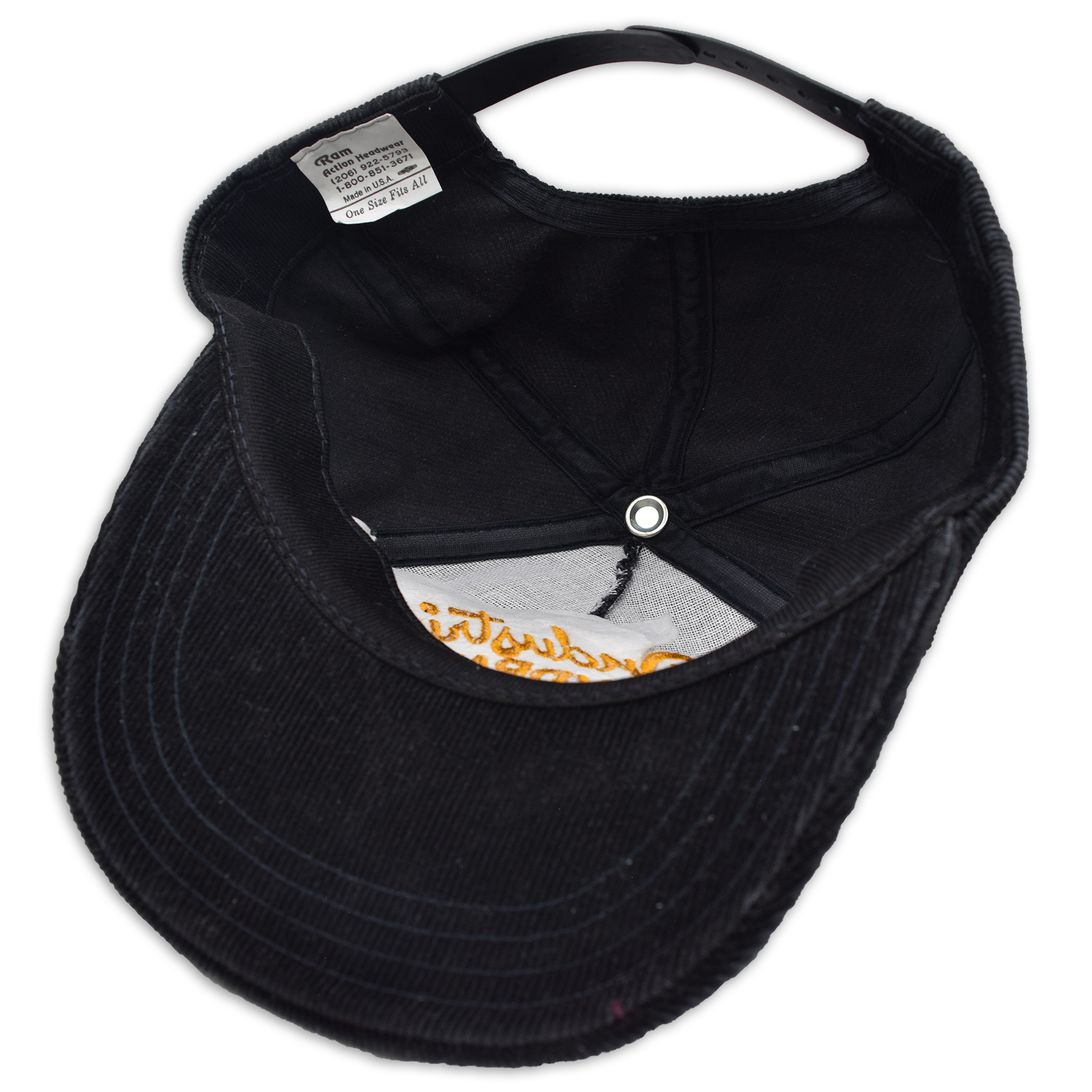Vintage Industrial Hydraulics Corduroy Trucker Hat
