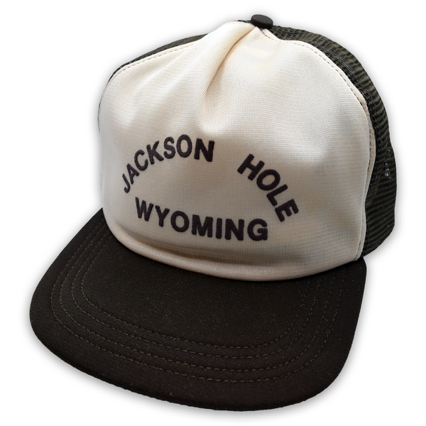Vintage 90s Jackson Hole Trucker Hat