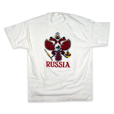 Vintage 1993 Russian Federation Coat of Arms Tee