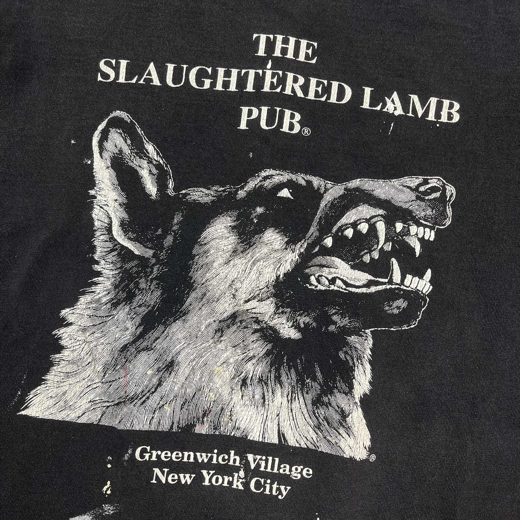Vintage 90's The Slaughtered Lamb Pub Tee