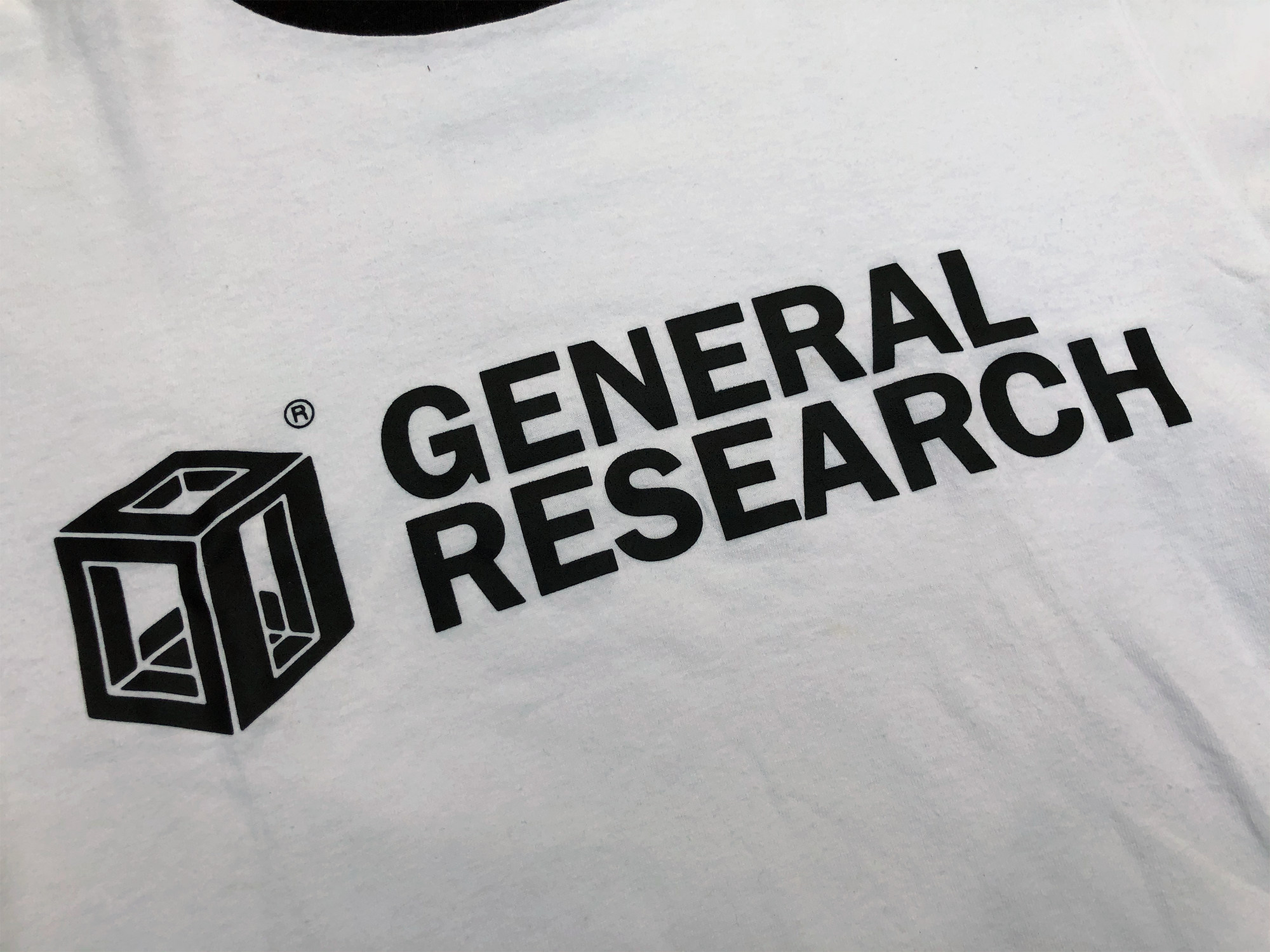General Research 2003 Cube Logo Tee