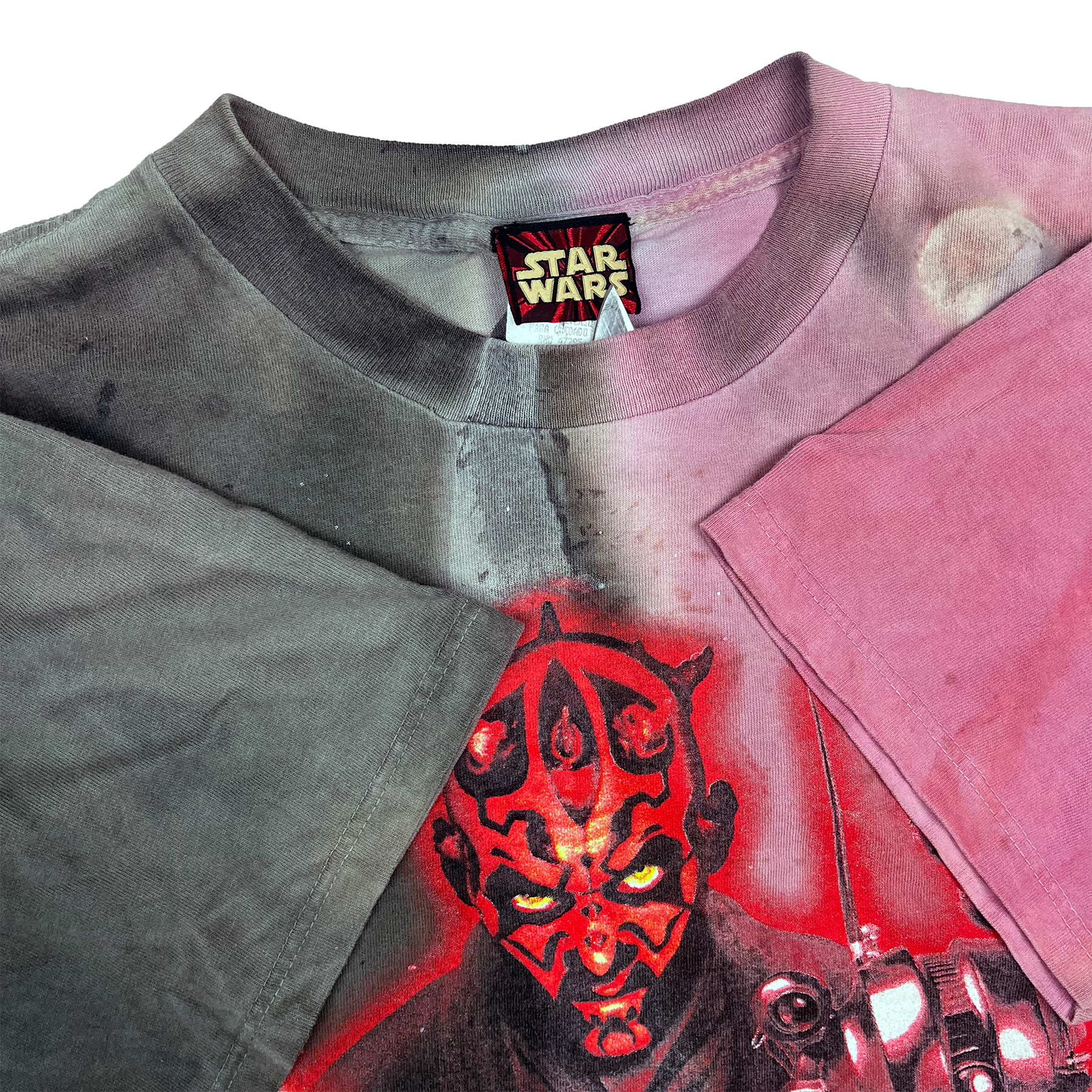 Vintage 1999 Star Wars: The Phantom Menace Darth Maul AOP Tee