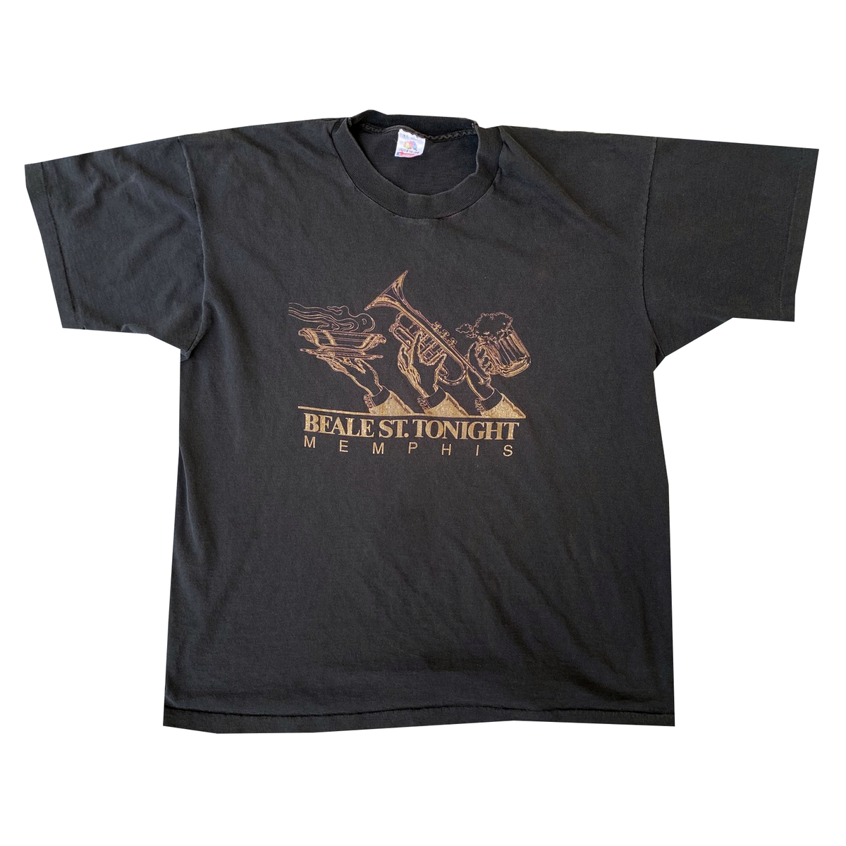 Vintage 1990s Memphis Tennessee — Beale Street Tonight Jazz Tee