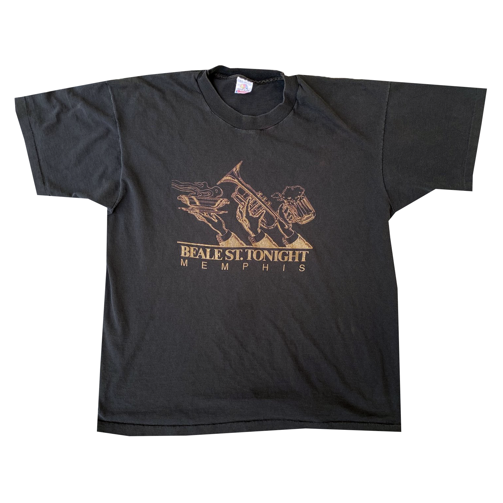 Vintage 1990s Memphis Tennessee — Beale Street Tonight Jazz Tee