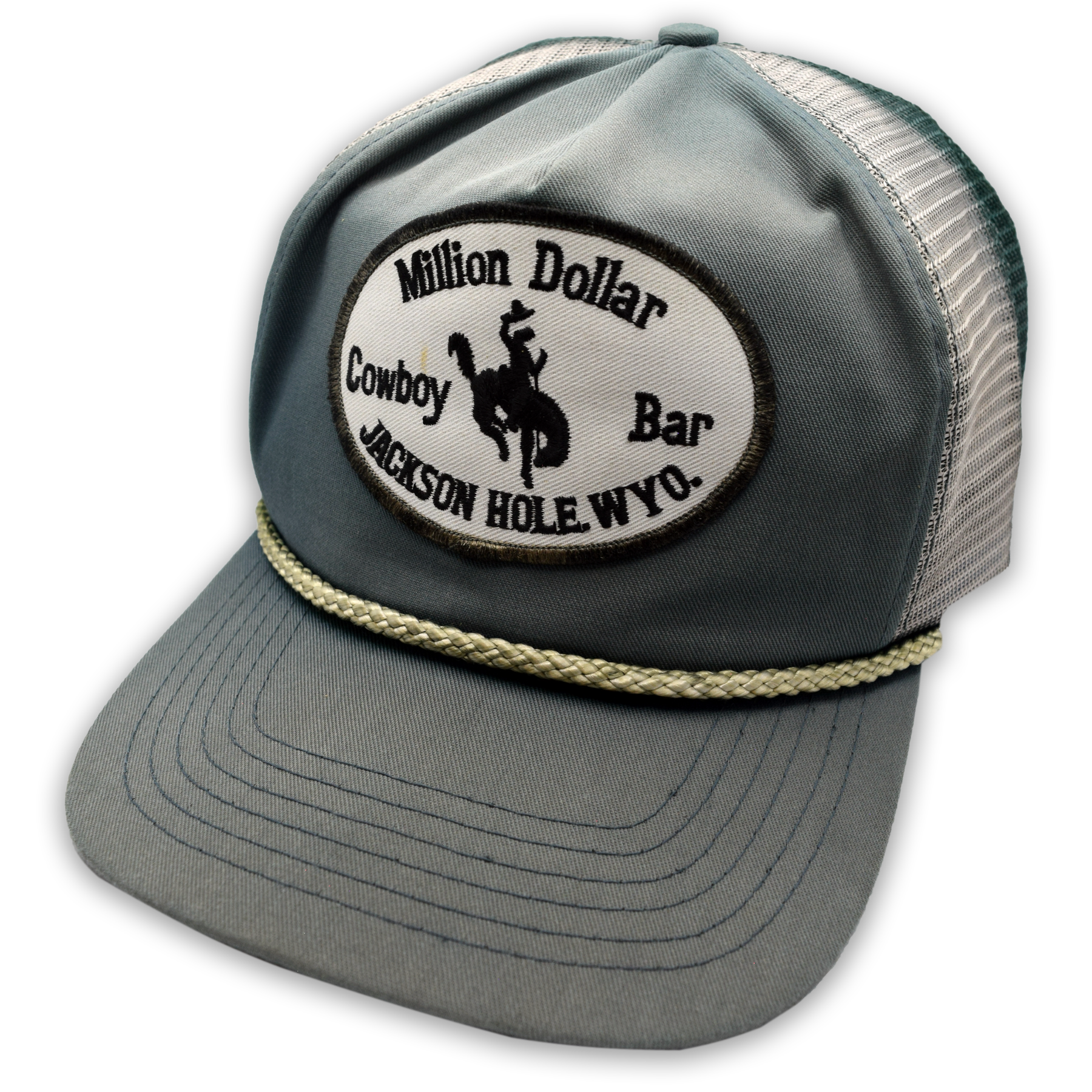 Vintage 90s Jackson Hole Cowboy Bar Trucker Hat