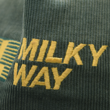 Vintage 90s Milky Way Corduroy Trucker Hat