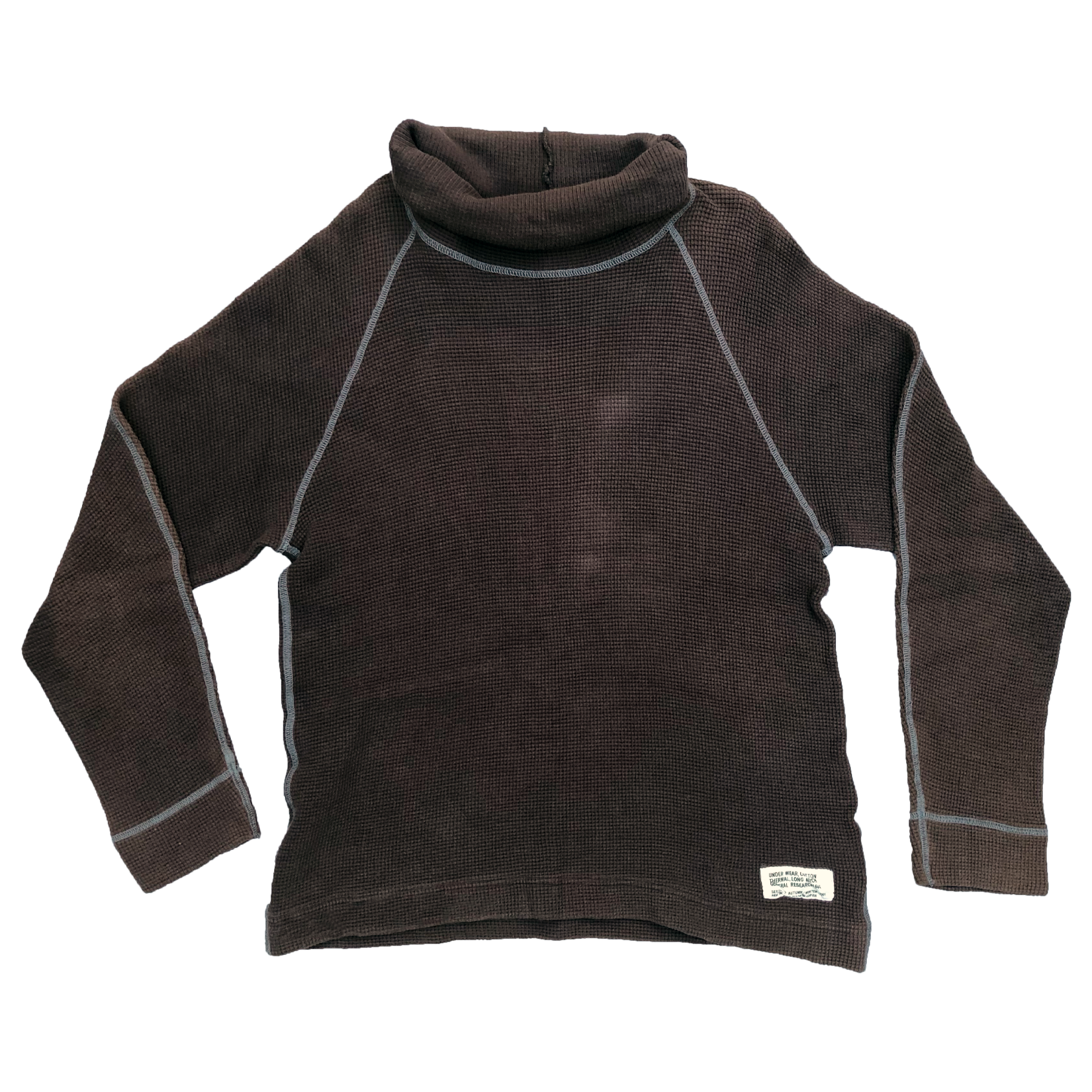 General Research 2001 Waffle Knit Thermal Mockneck L/S