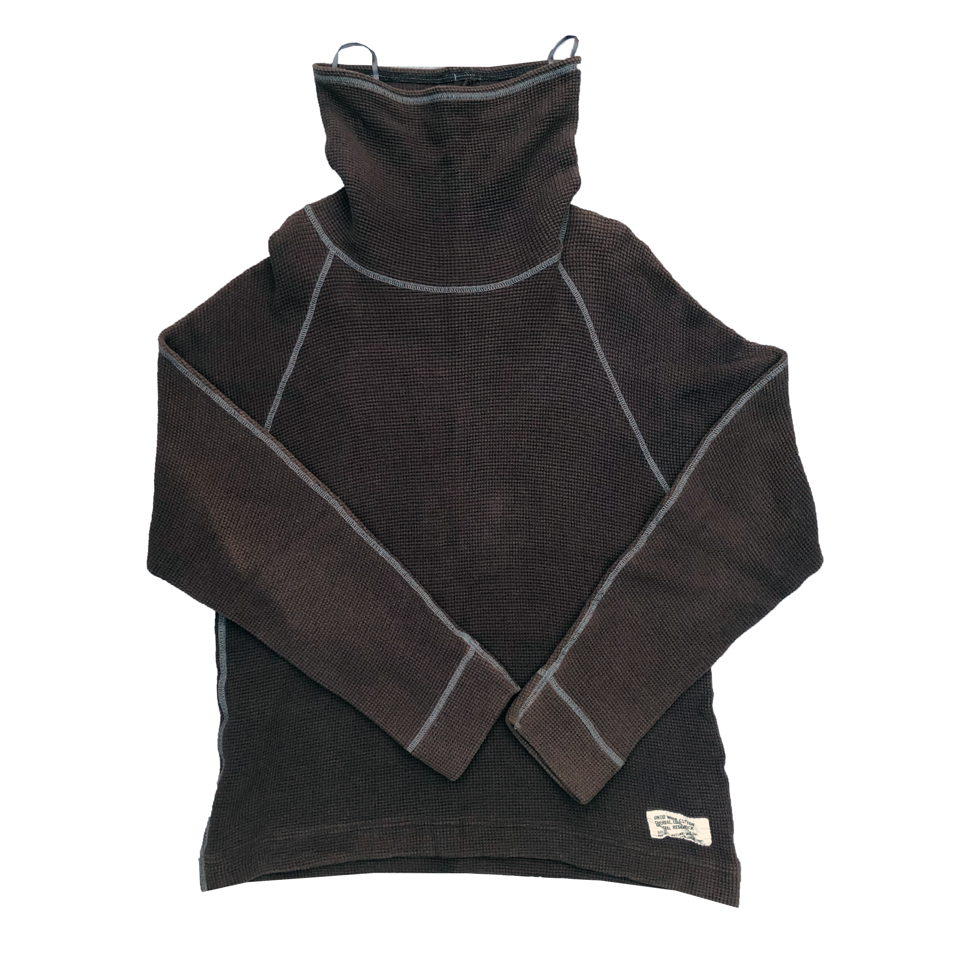 General Research 2001 Waffle Knit Thermal Mockneck L/S