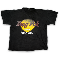 Vintage 1990s Moscow Russia Hard Rock Cafe Tee