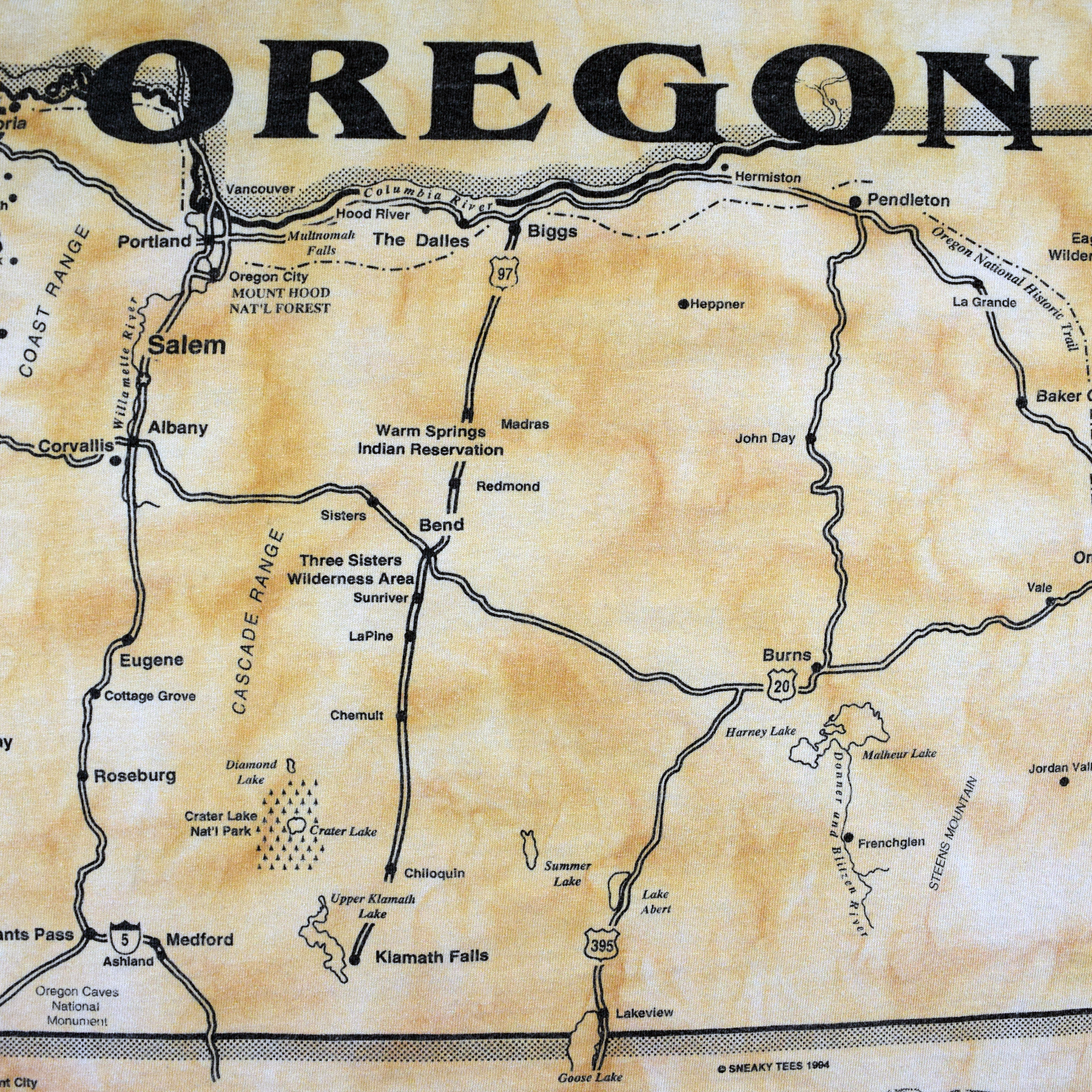 Vintage 1994 Oregon Trail Tee