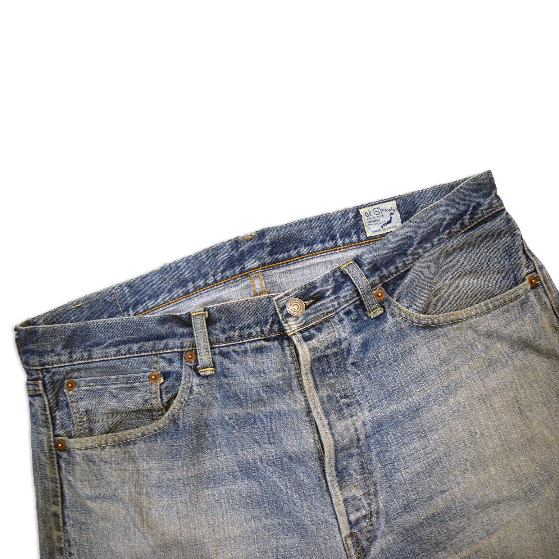 Orslow 105s — Standard Fit 5 Pocket Denim Pants