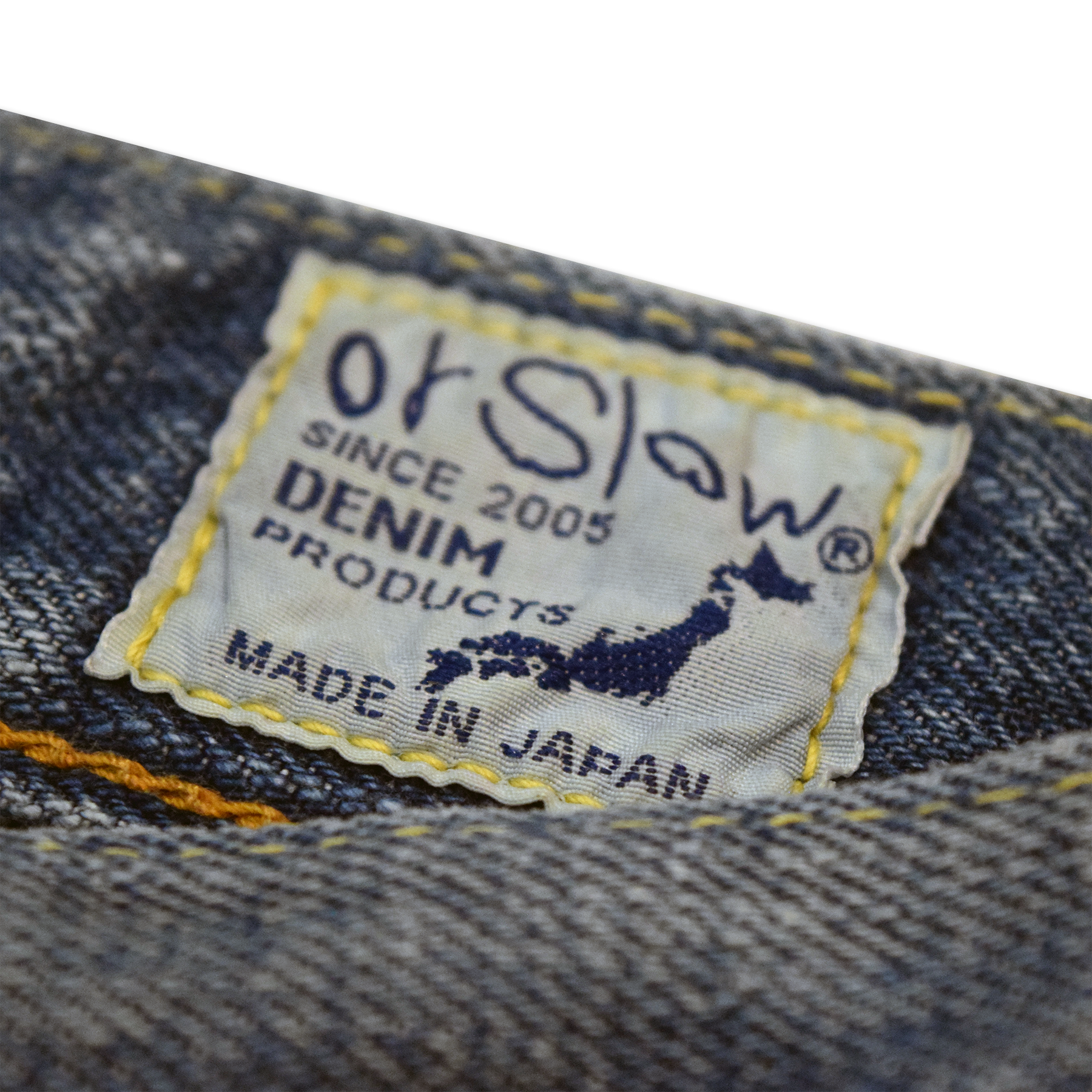 Orslow 105s — Standard Fit 5 Pocket Denim Pants
