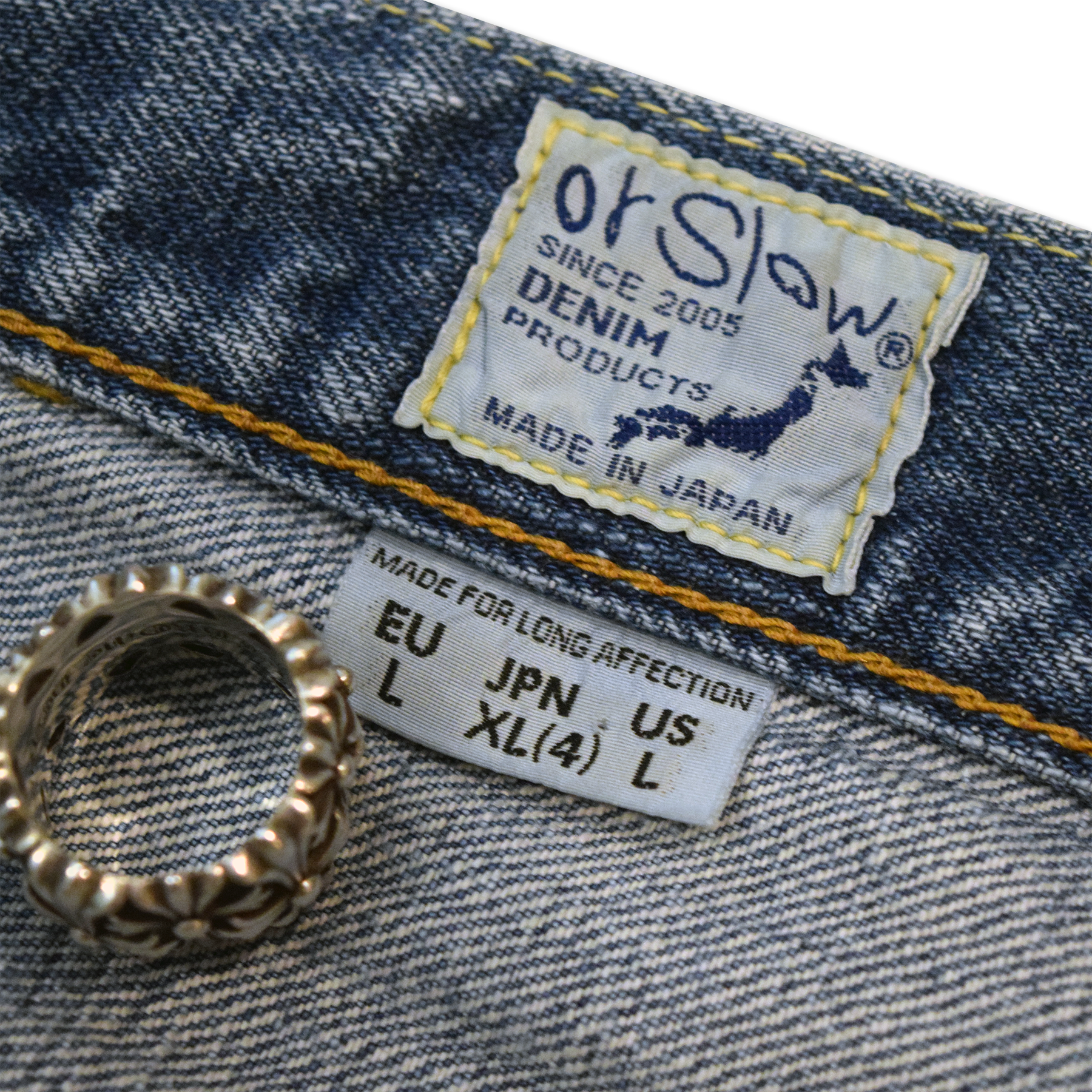 Orslow 105s — Standard Fit 5 Pocket Denim Pants
