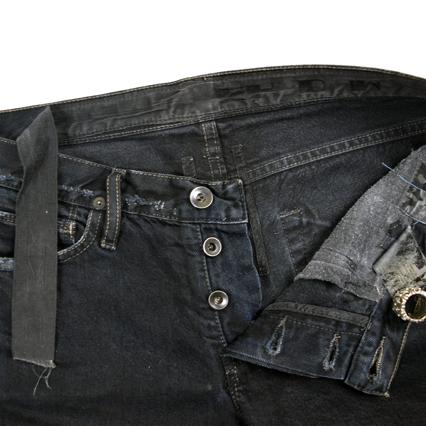 Rick Owens Detroit Denim (Dyed & Distressed)