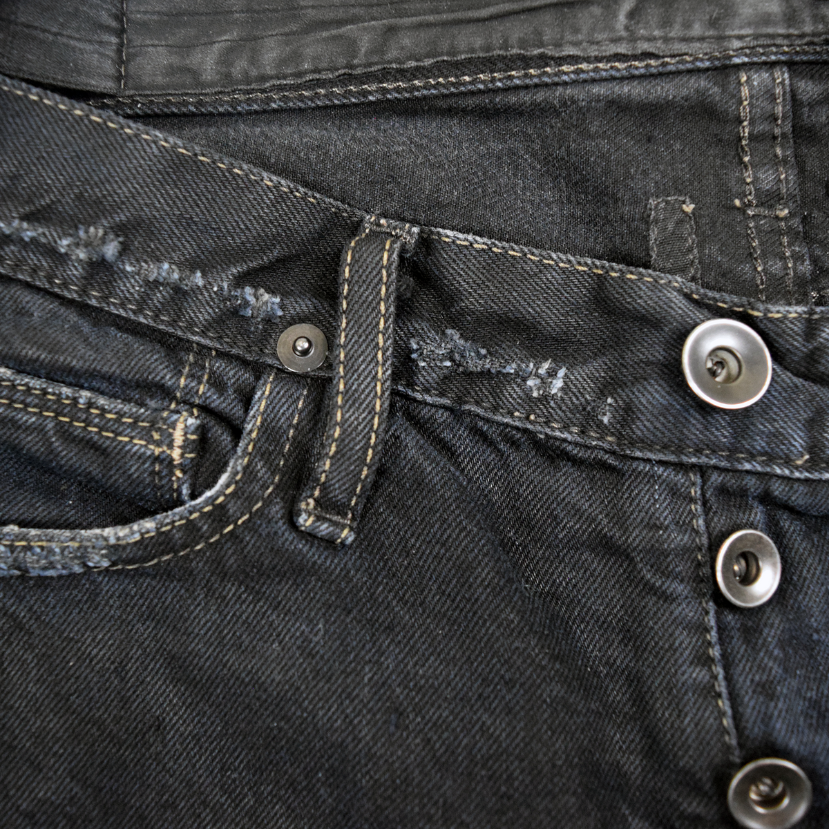 Rick Owens Detroit Denim (Dyed & Distressed)