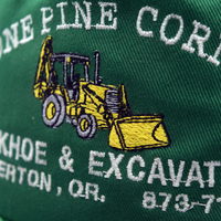 Vintage Lone Pine Excavation Canvas Hat