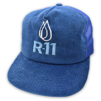 Vintage 90s R11 Corduroy Trucker Hat
