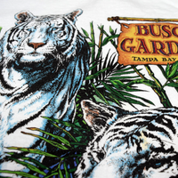Vintage 1990s Busch Gardens "Extinction Is Forever" Tee