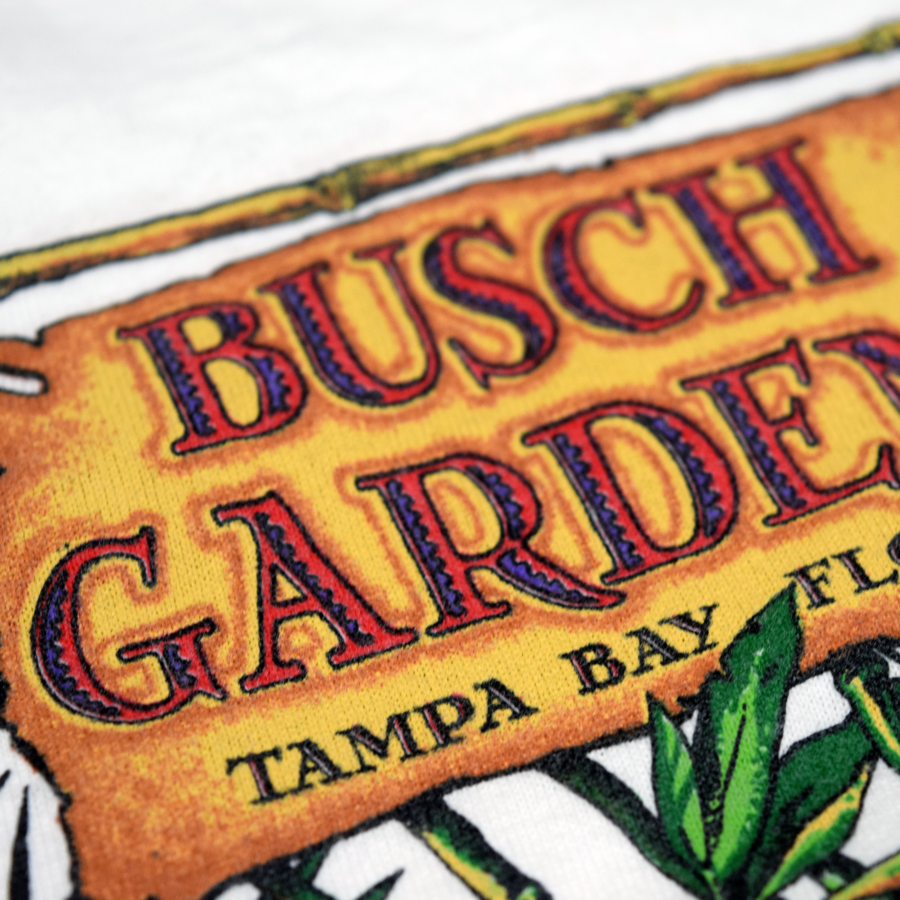 Vintage 1990s Busch Gardens "Extinction Is Forever" Tee
