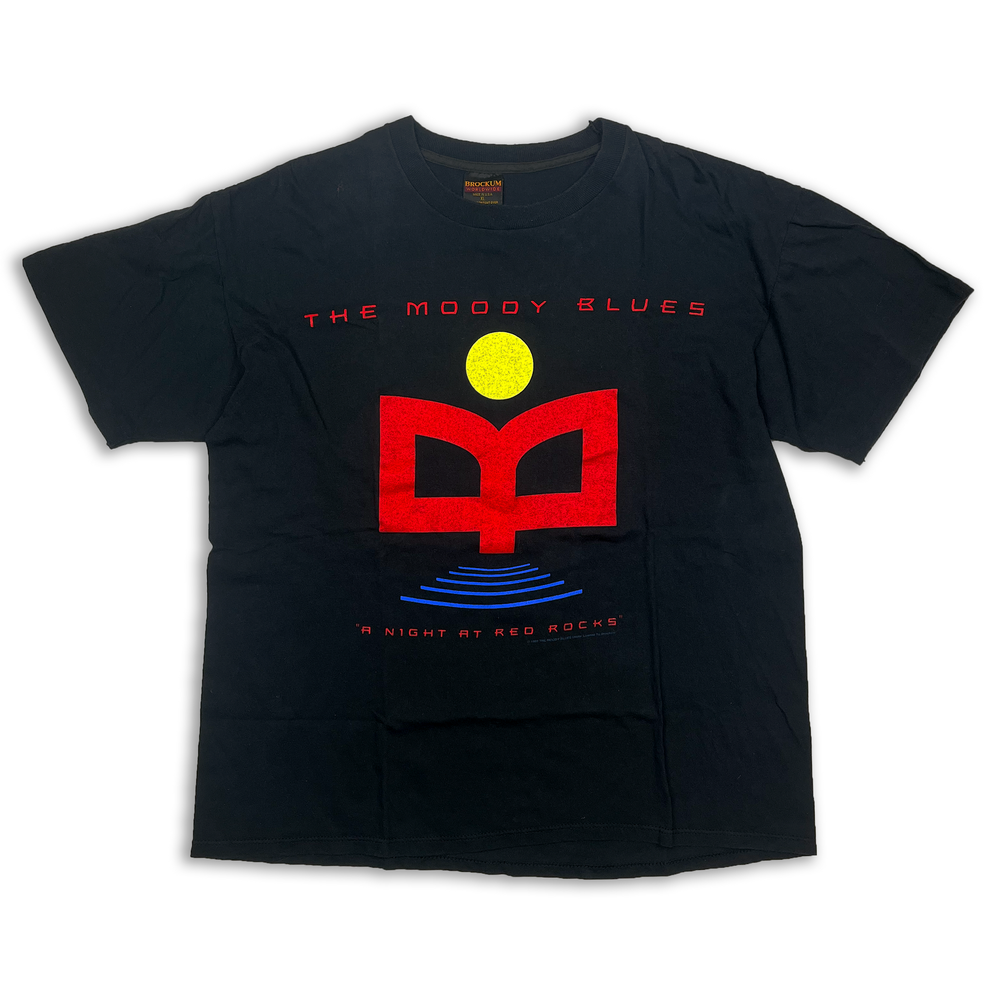 Vintage 1993 The Moody Blues Brockum Tee