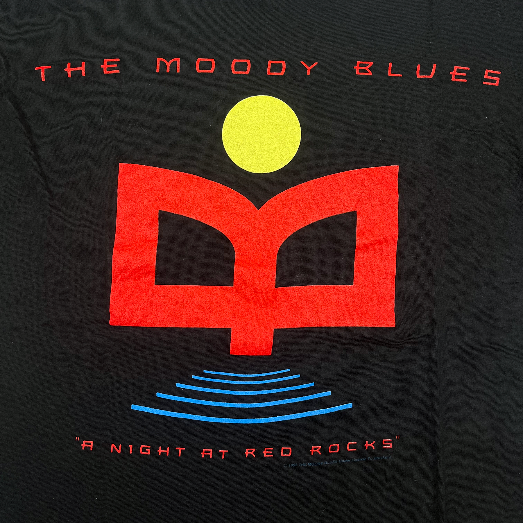 Vintage 1993 The Moody Blues Brockum Tee