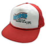Vintage Retired Trucker Hat