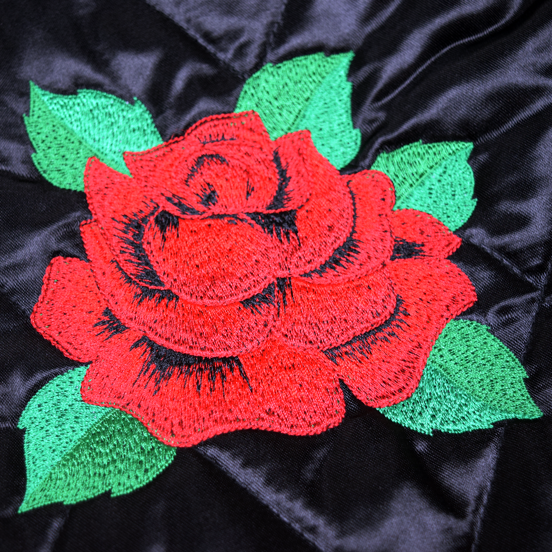 Supreme FW13 Satin Roses Bomber