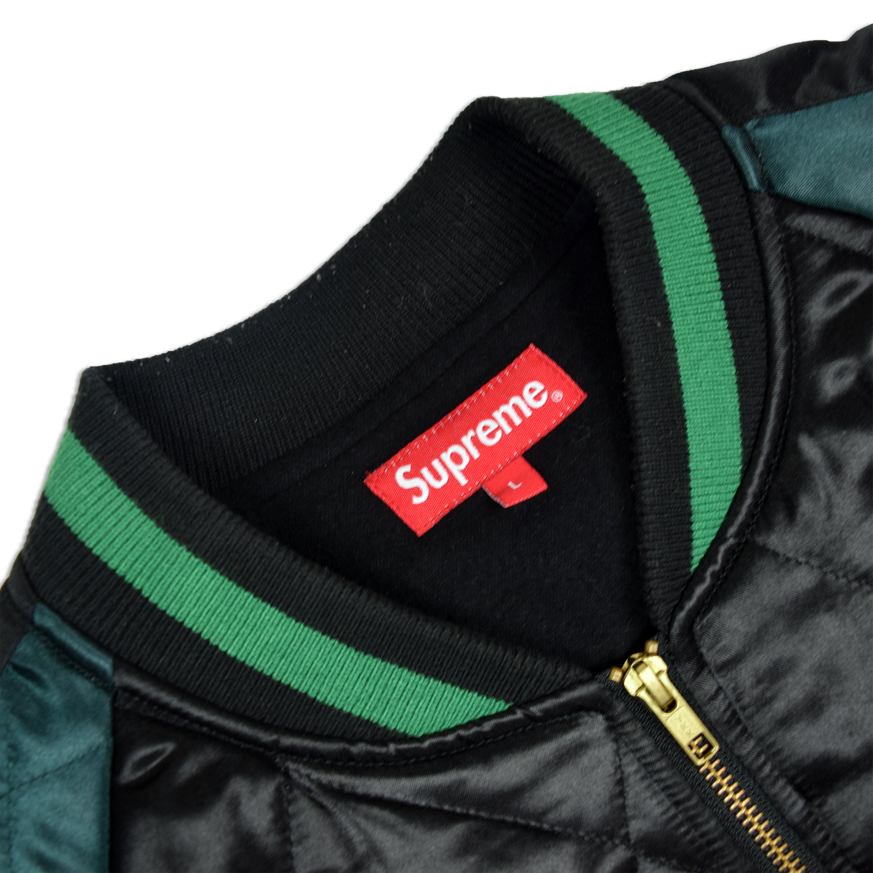 Supreme FW13 Satin Roses Bomber