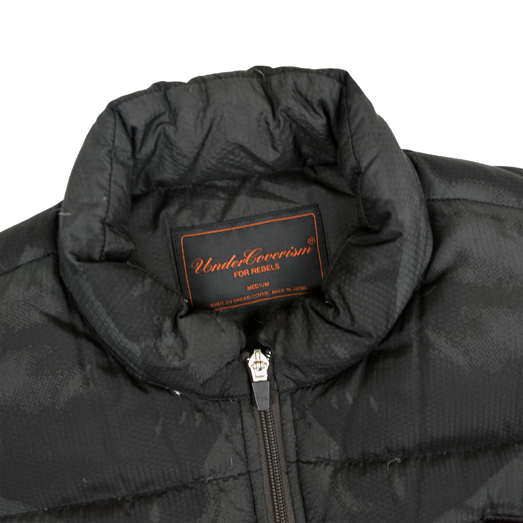 Undercover AW03 Paper Doll Hybrid Dog Camo Puffer Jacket