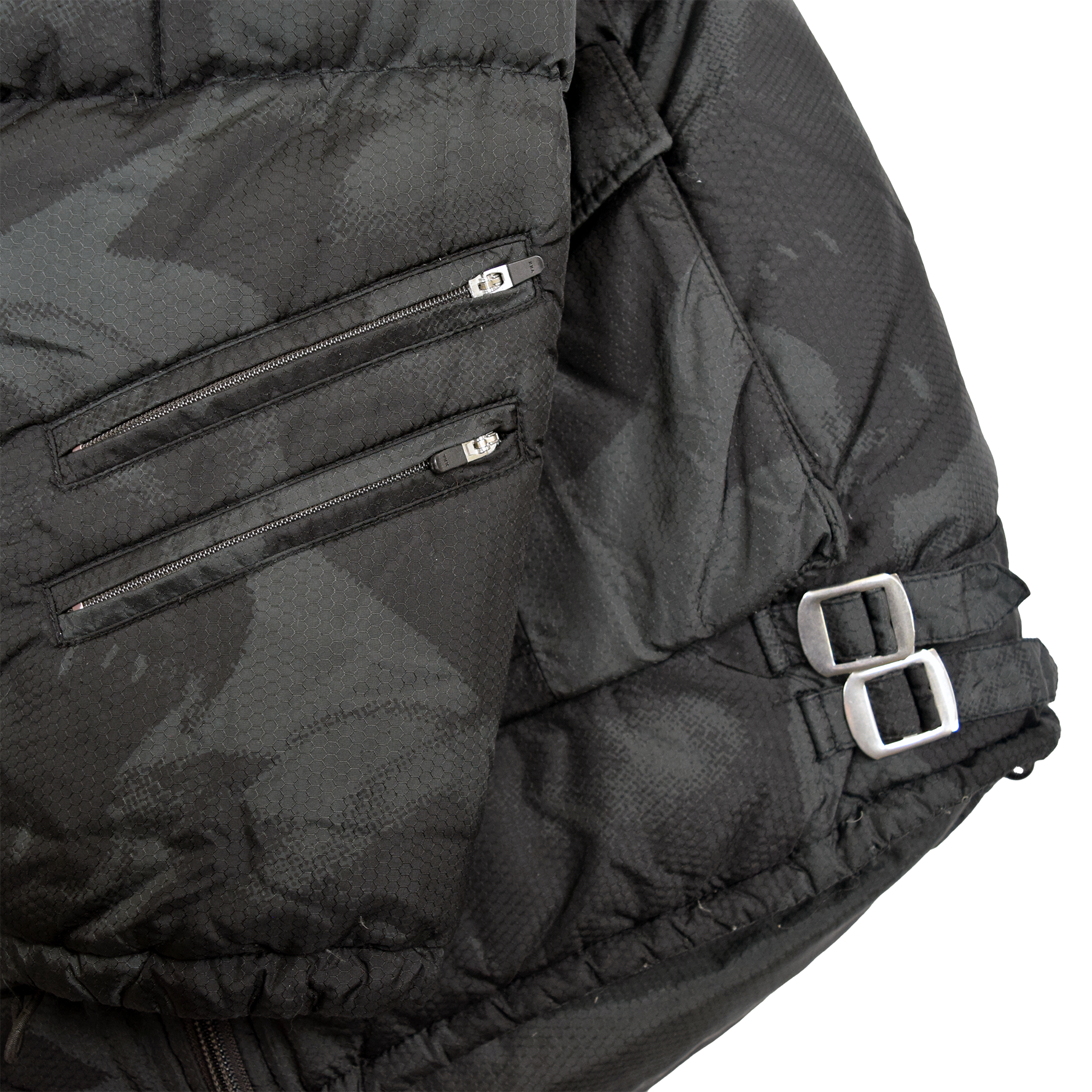 Undercover AW03 Paper Doll Hybrid Dog Camo Puffer Jacket