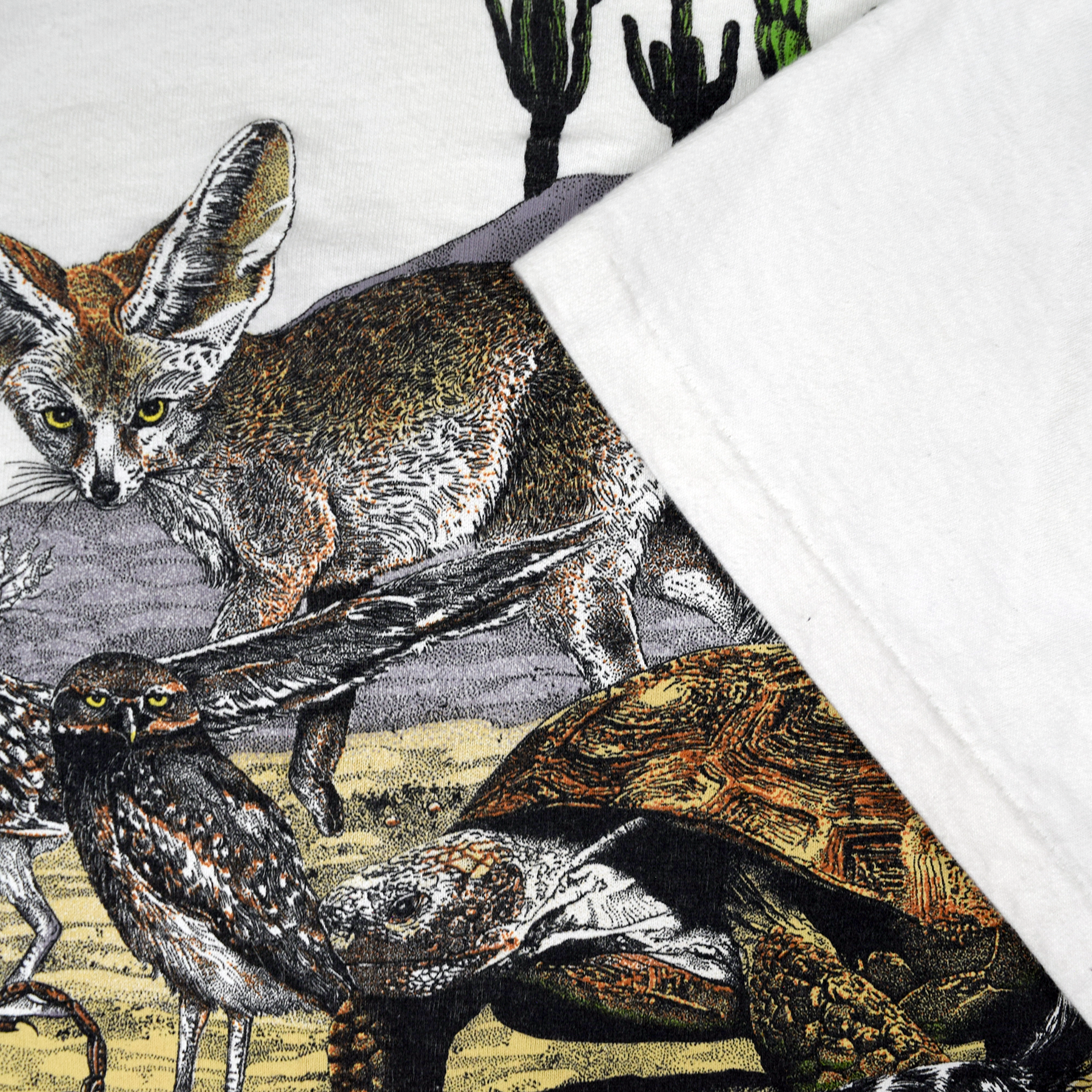 Vintage 1989 Harlequin Desert Art Tee