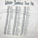 Vintage 1996 The Smashing Pumpkins Infinite Sadness World Tour Tee