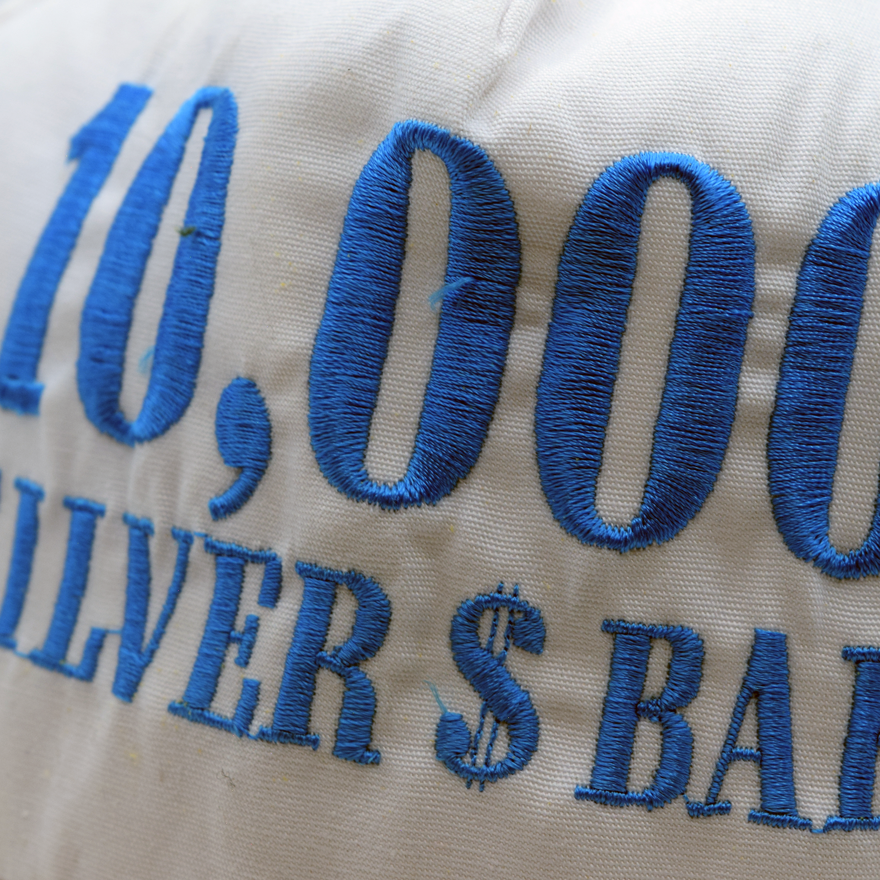 Vintage 10,000 Silver Dollar Bar Trucker Hat