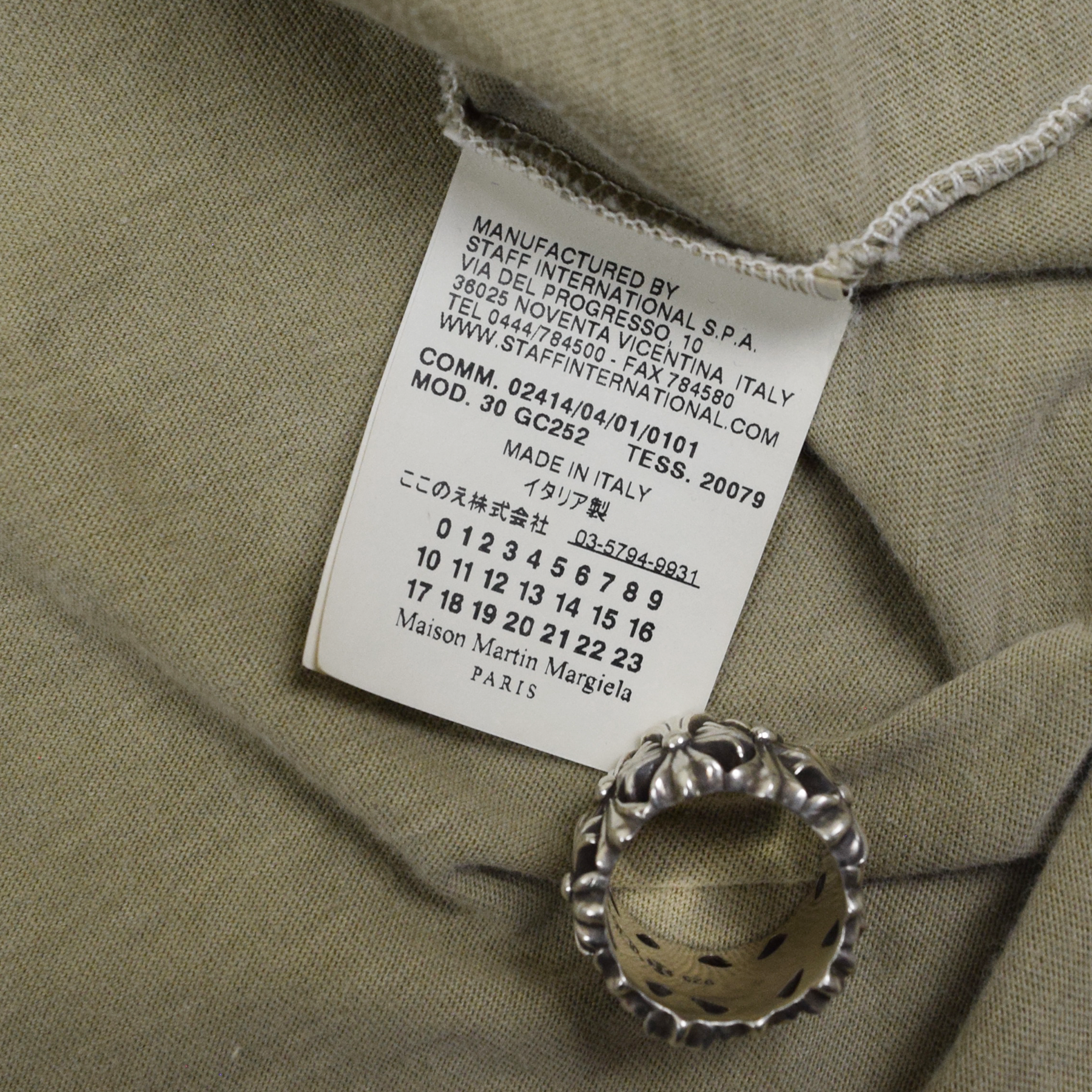 Maison Margiela SS10 Smoker Pocket T-Shirt (#1)