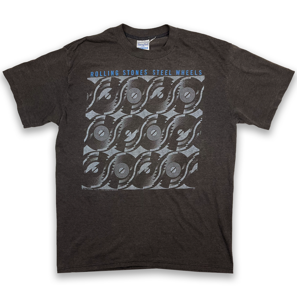 Vintage 1989 Rolling Stones Steel Wheels NA Tour Tee
